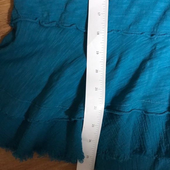 NWT Altard’s State dark turquoise ruffle t… - Picture 8 of 8